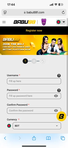 Babu88 Registration Guide: Account Creation, Verification, and Welcome Perks in Bangladesh